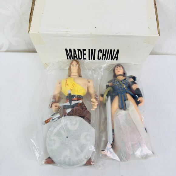 VTG 1996 Toy Biz Hercules and Xena 10" Mail Promo Action Figure W/ Mailer Box - Picture 2 of 16